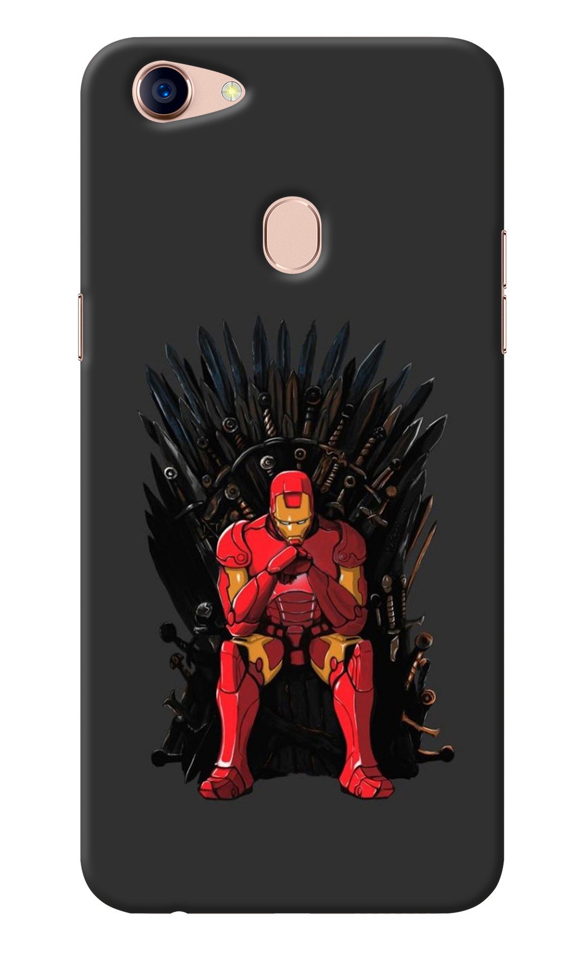 Ironman Throne Oppo F5 Back Cover