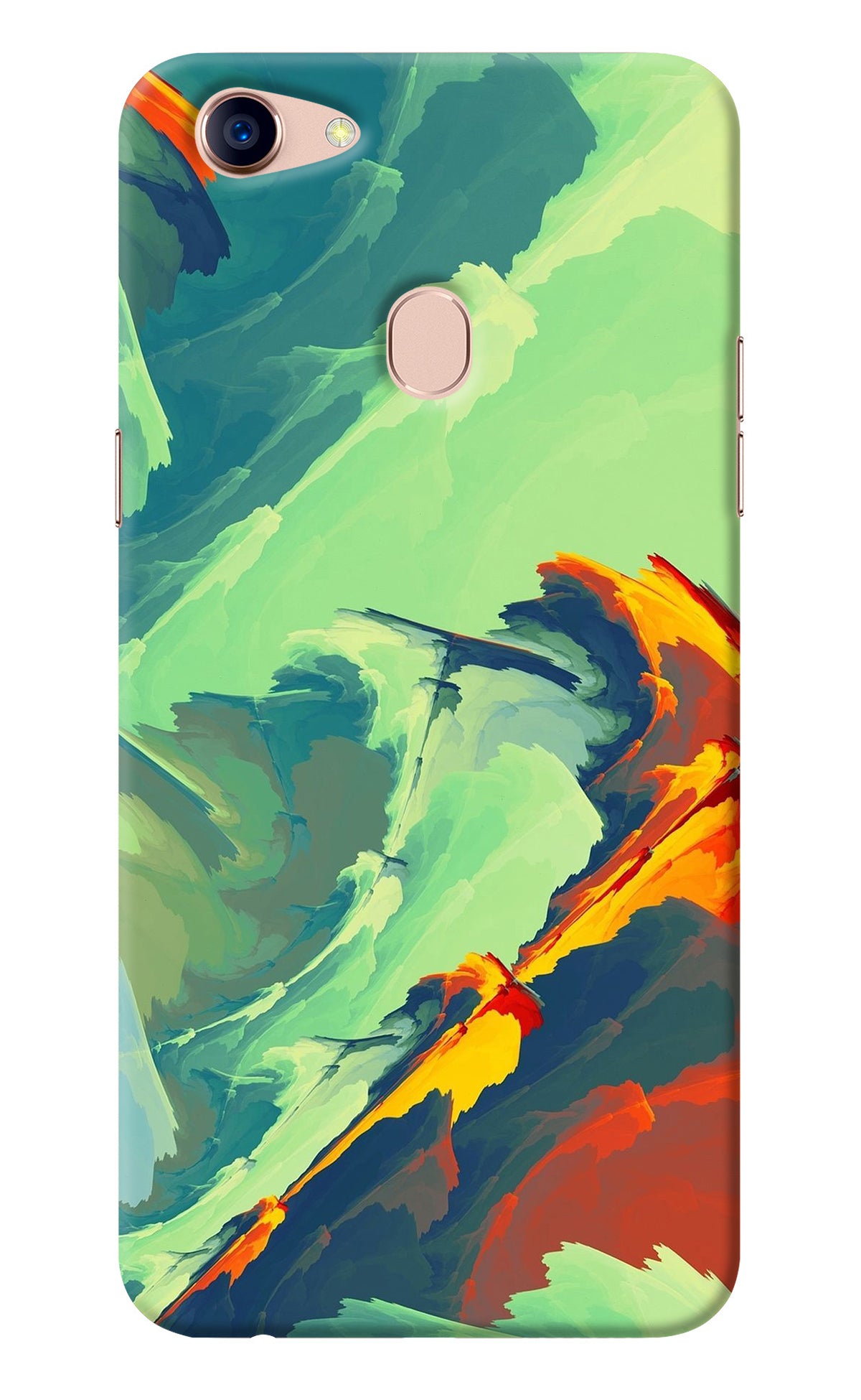 Paint Art Oppo F5 Back Cover