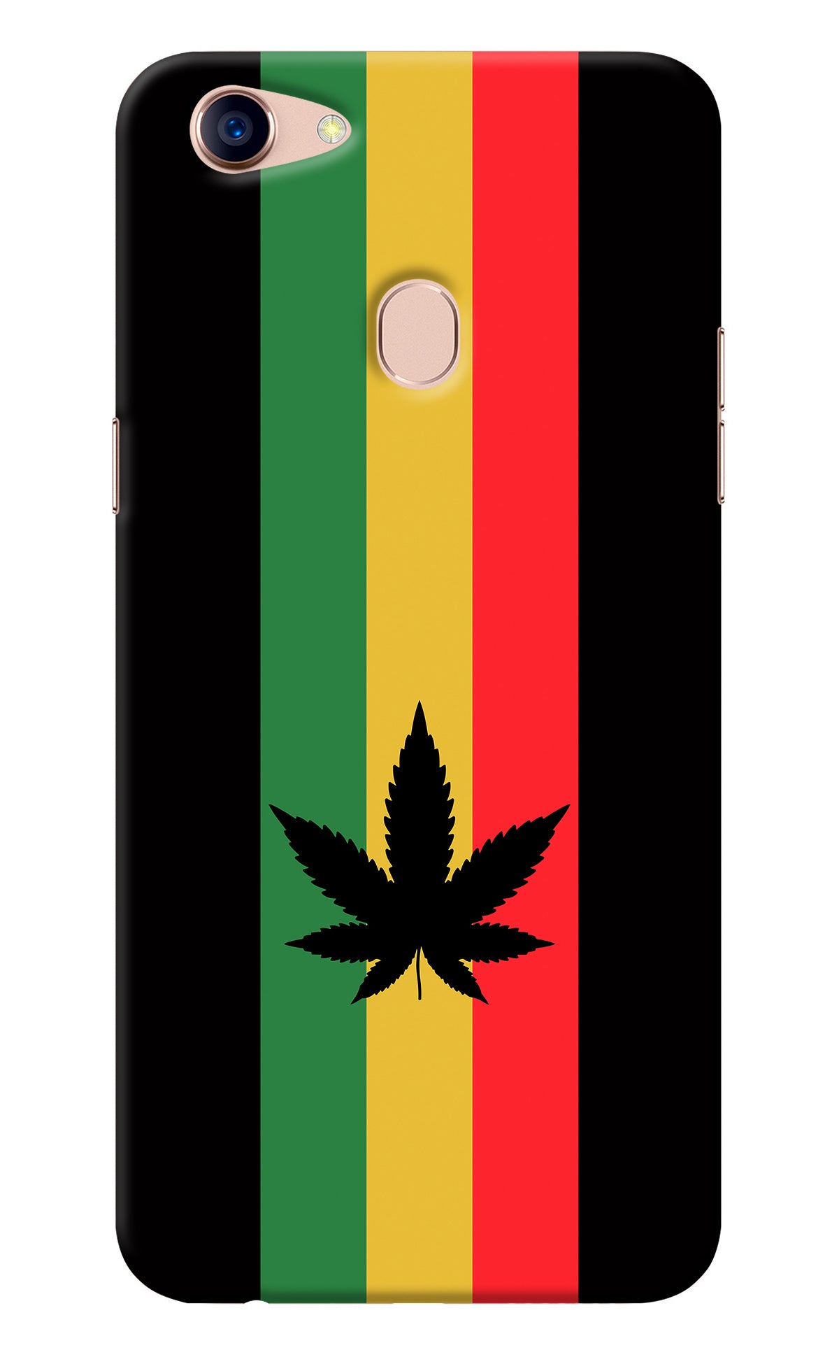 Weed Flag Oppo F5 Back Cover