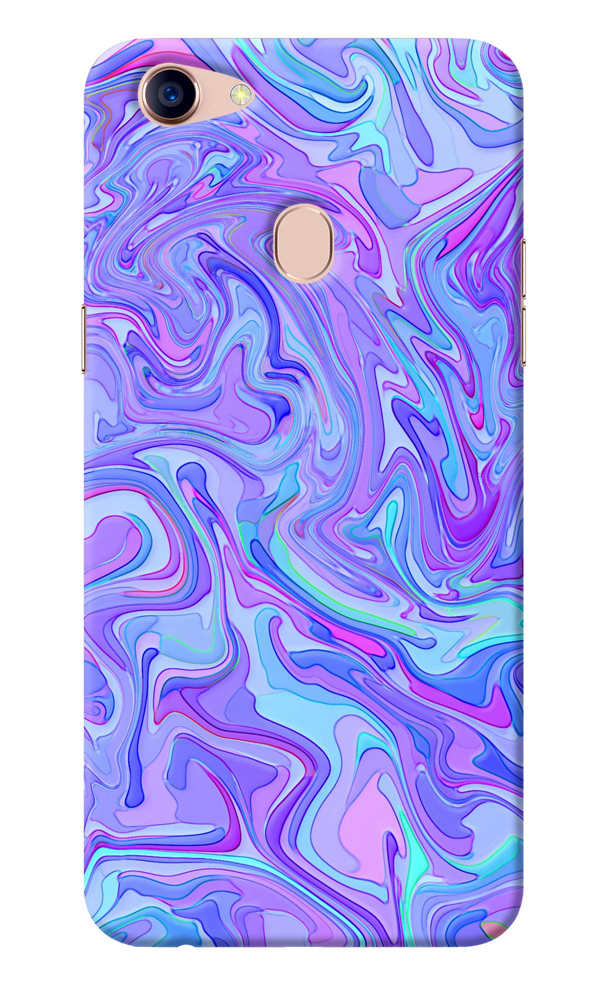 Glitter Oppo F5 Back Cover