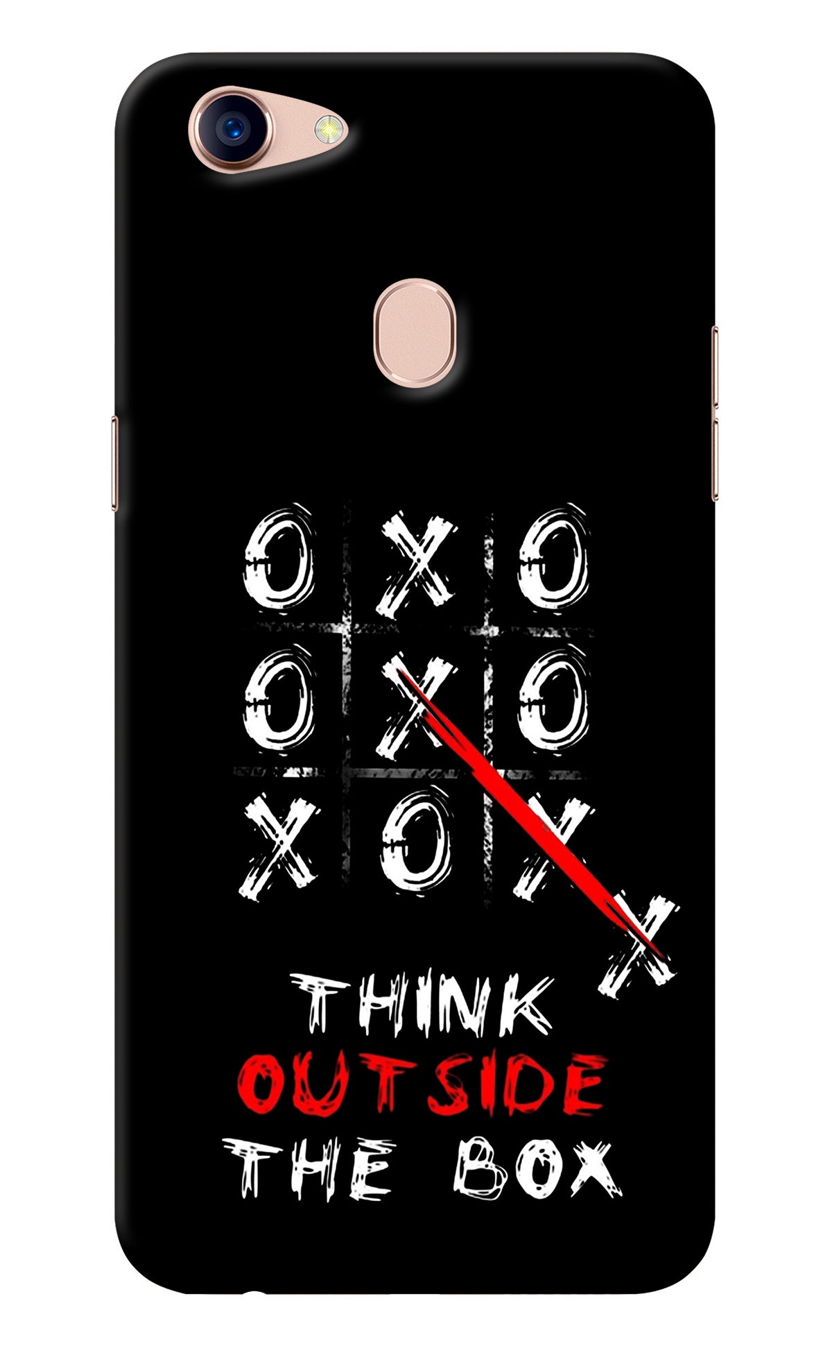 Think out of the BOX Oppo F5 Back Cover