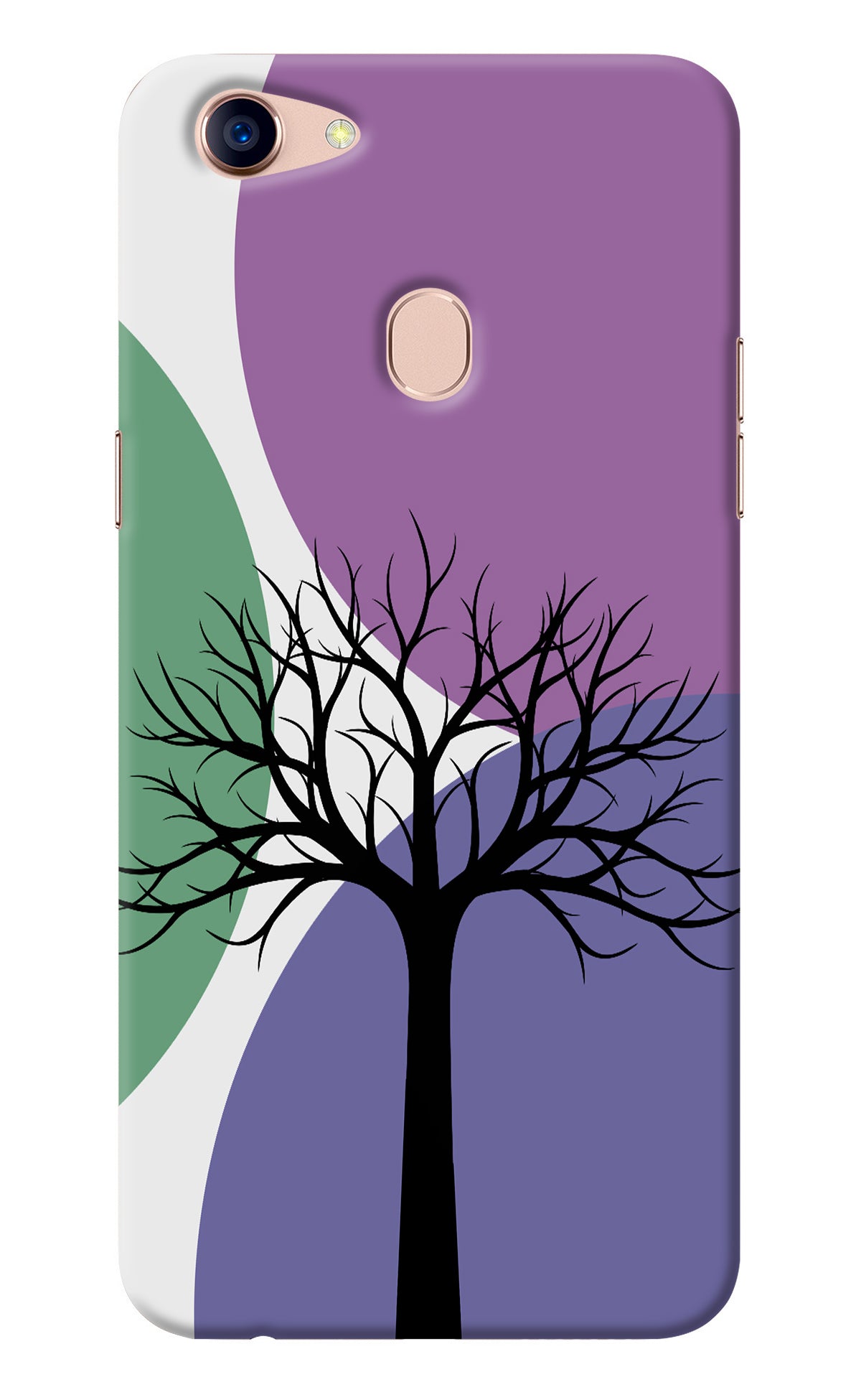 Tree Art Oppo F5 Back Cover