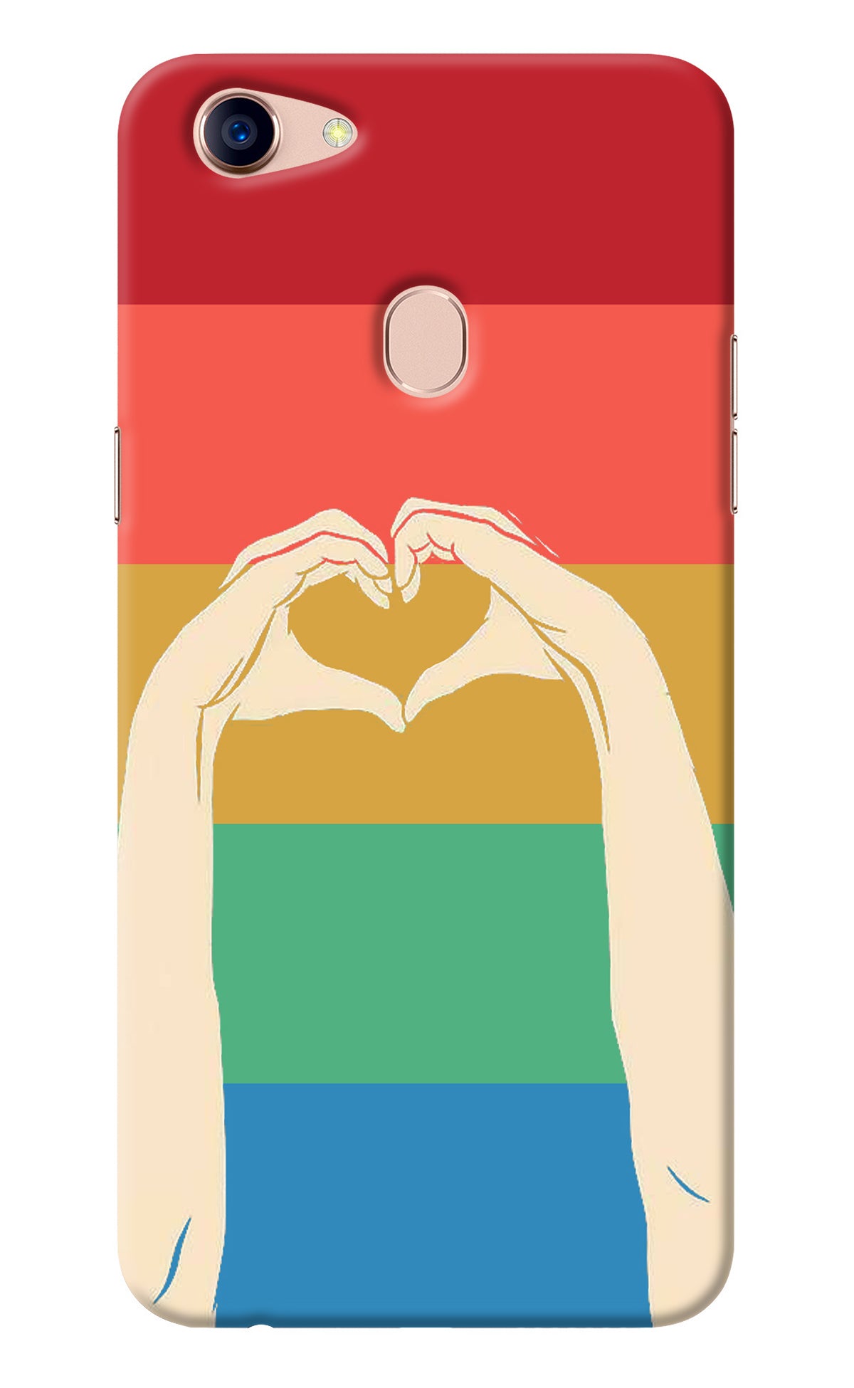 Vintage Love Oppo F5 Back Cover