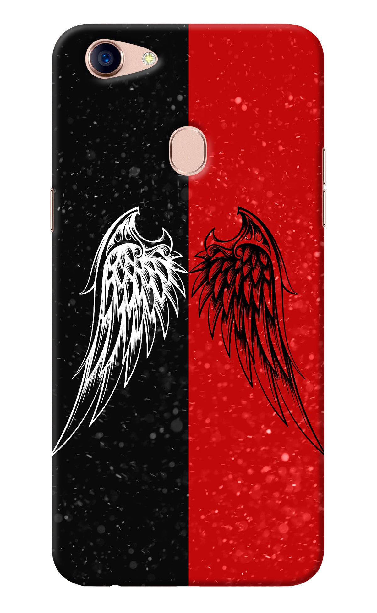 Wings Oppo F5 Back Cover