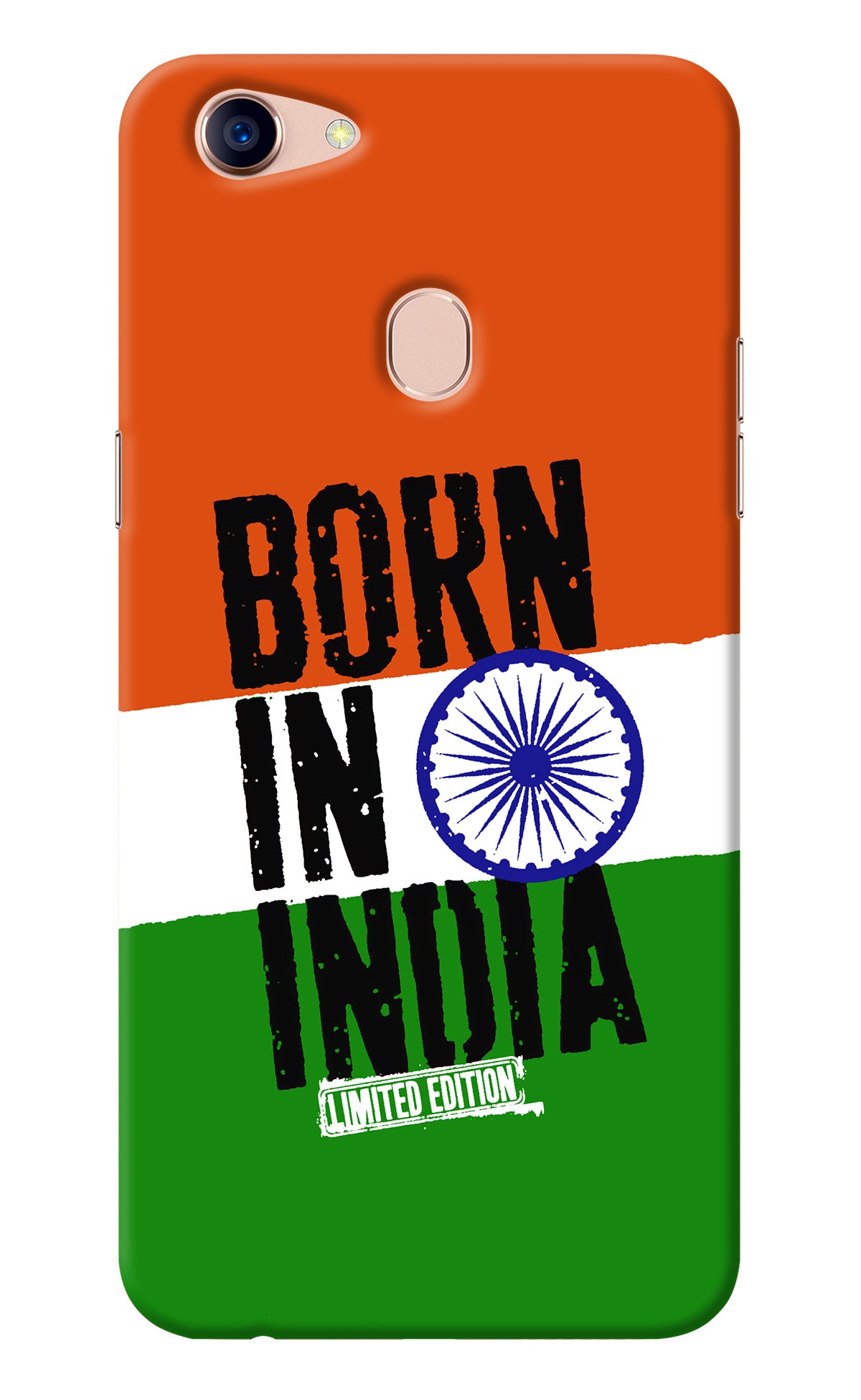 Born in India Oppo F5 Back Cover