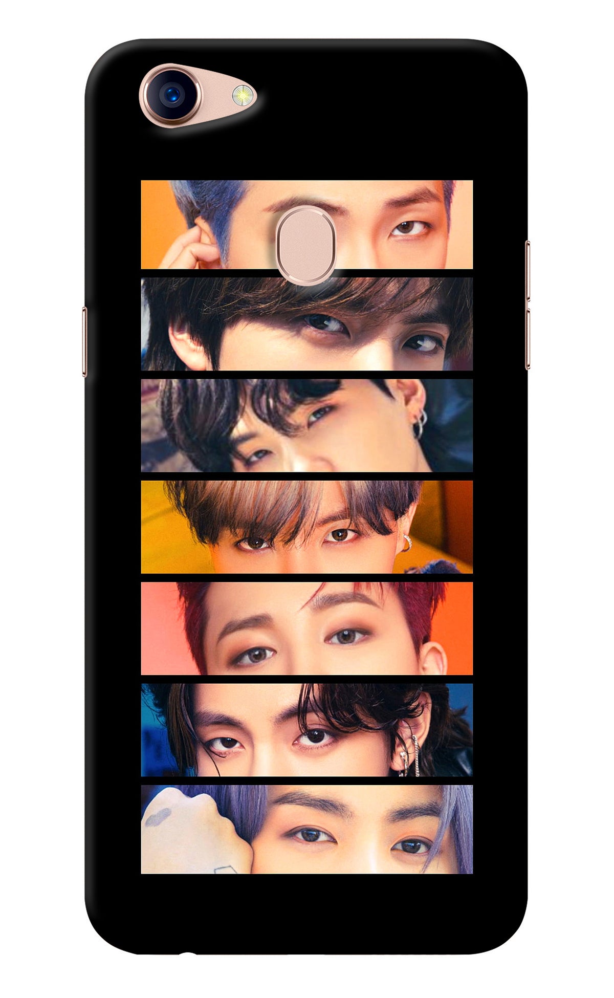 BTS Eyes Oppo F5 Back Cover