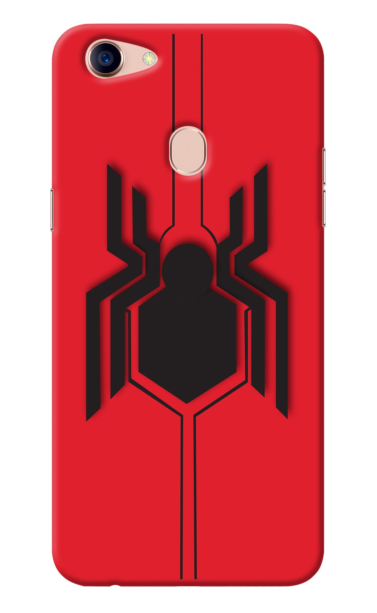 Spider Oppo F5 Back Cover