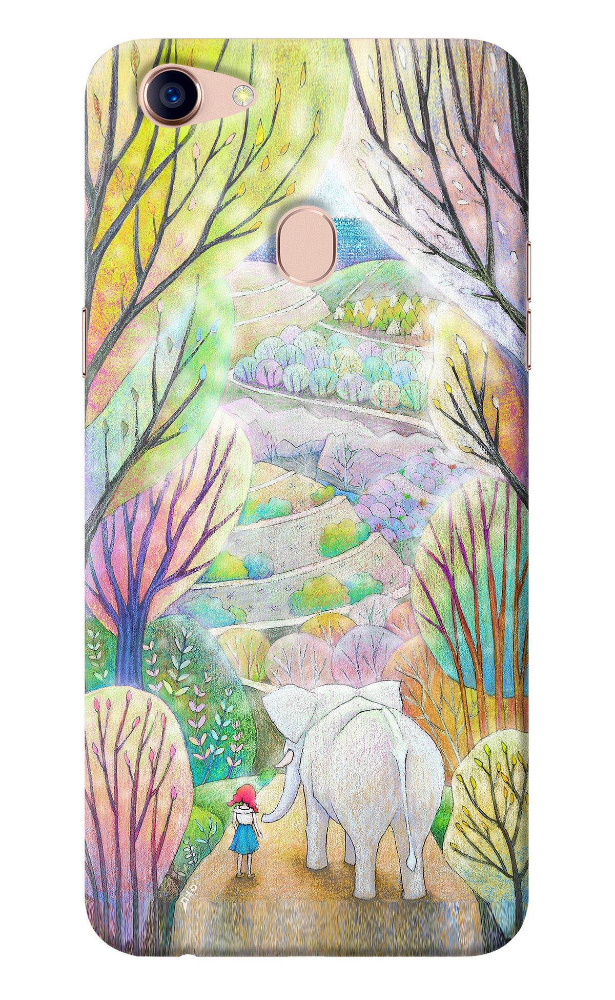 Nature Painting Oppo F5 Back Cover