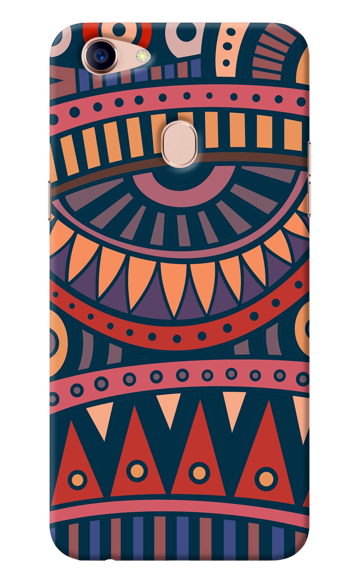 African Culture Design Oppo F5 Back Cover