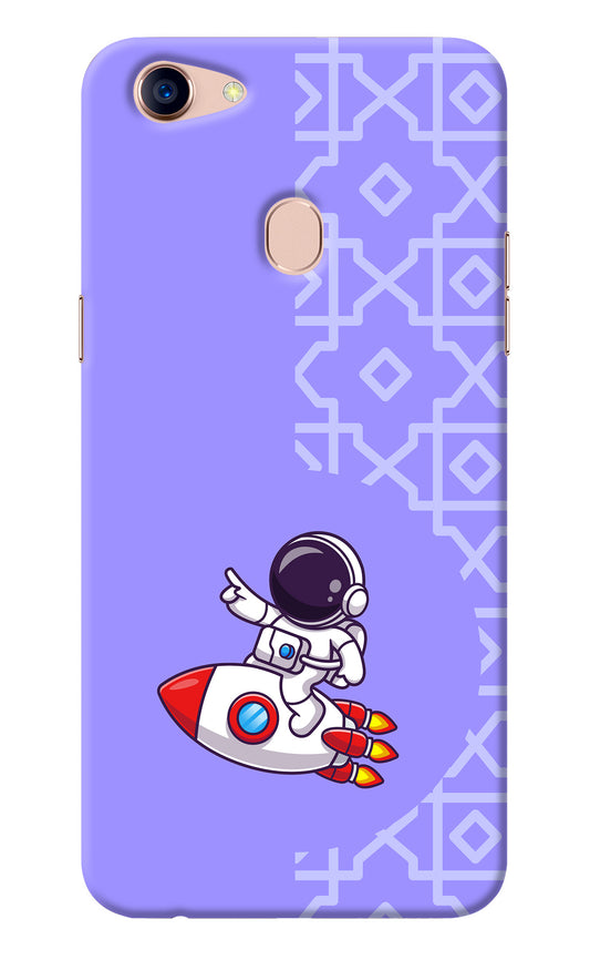 Cute Astronaut Oppo F5 Back Cover