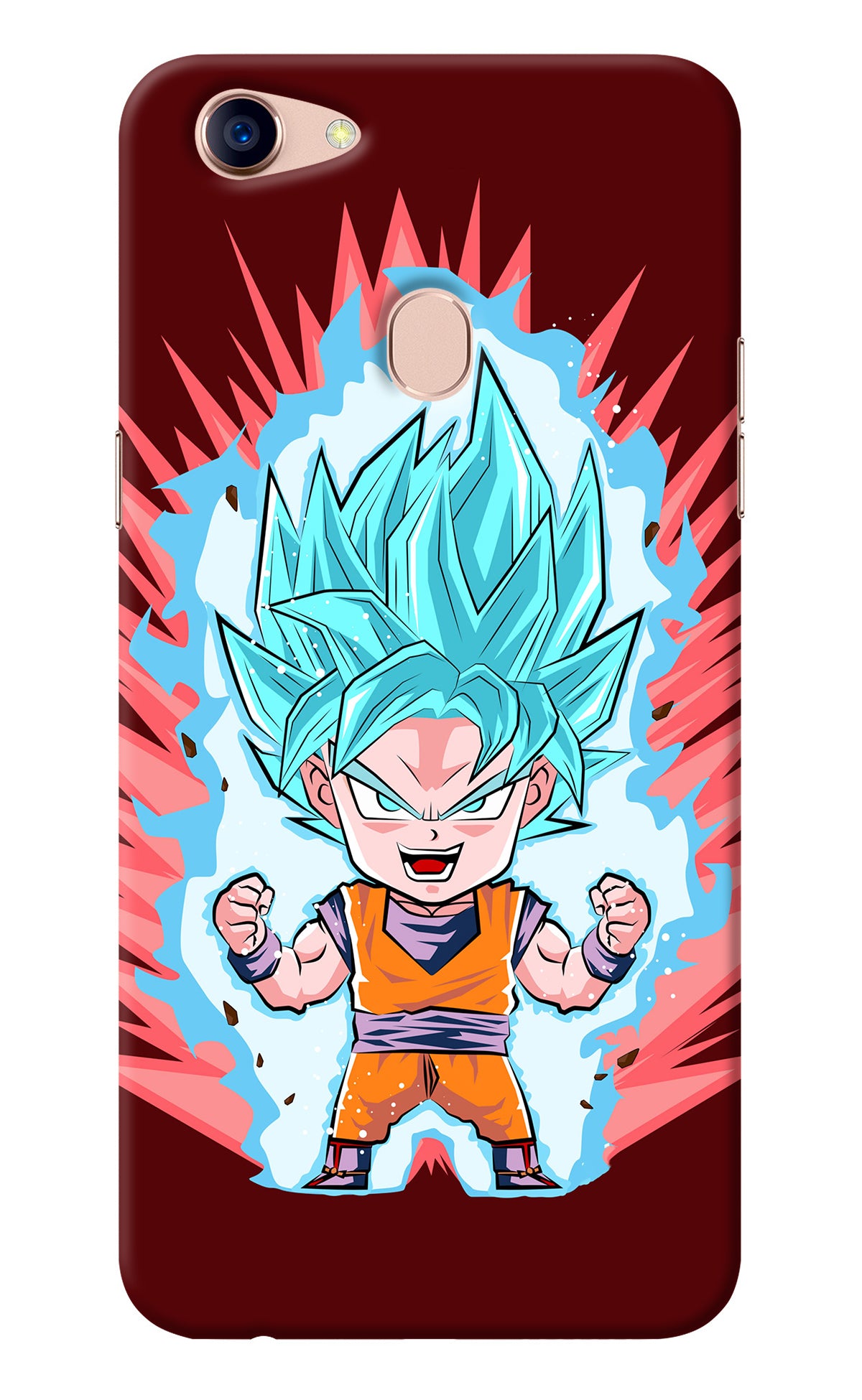 Goku Little Oppo F5 Back Cover