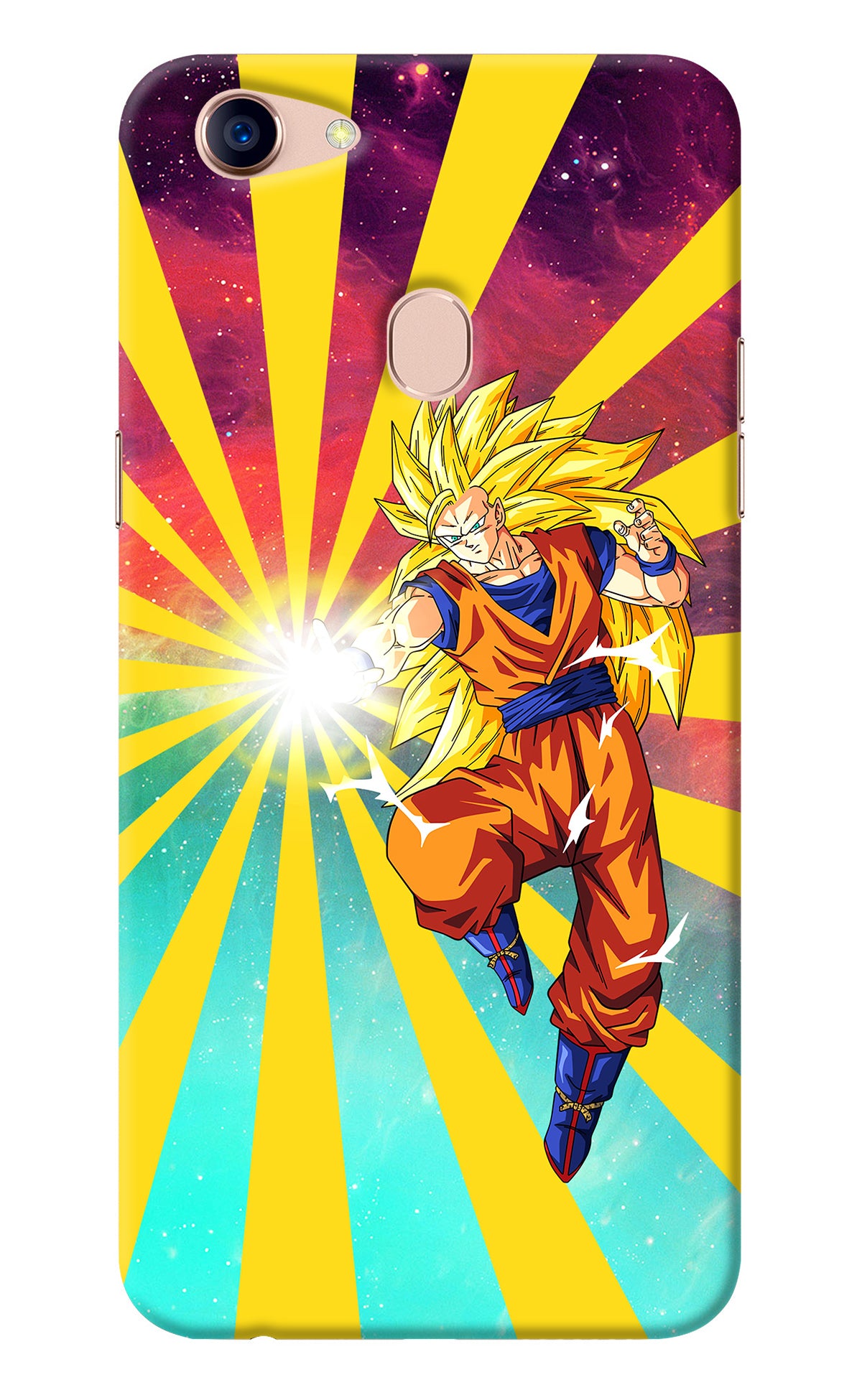 Goku Super Saiyan Oppo F5 Back Cover