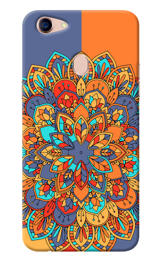 Color Mandala Oppo F5 Back Cover