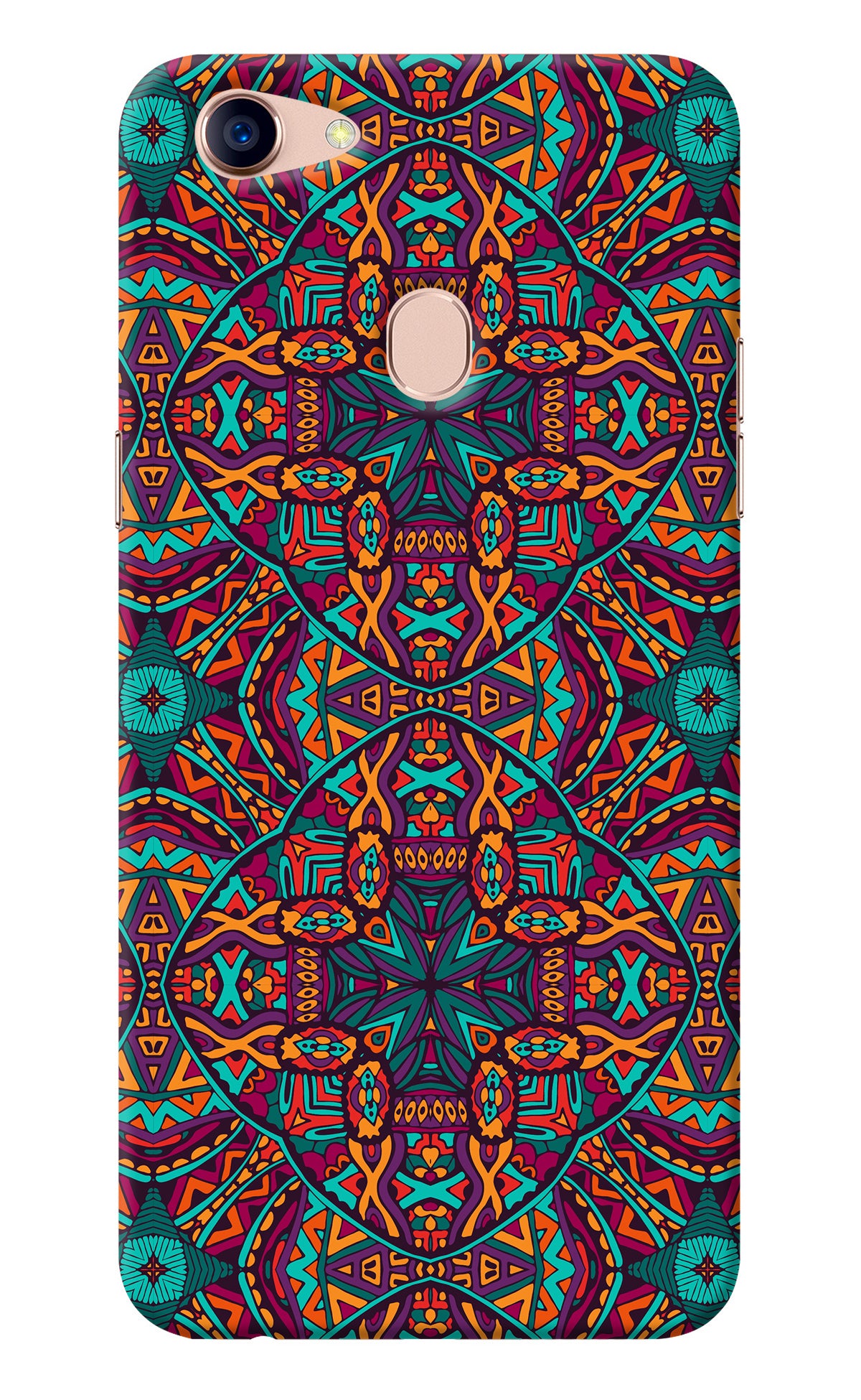 Colour Mandala Oppo F5 Back Cover