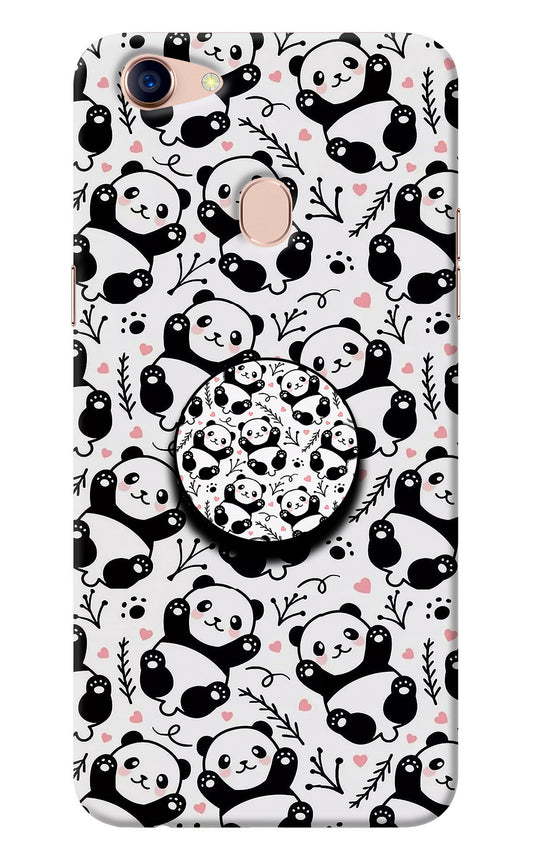 Cute Panda Oppo F5 Pop Case