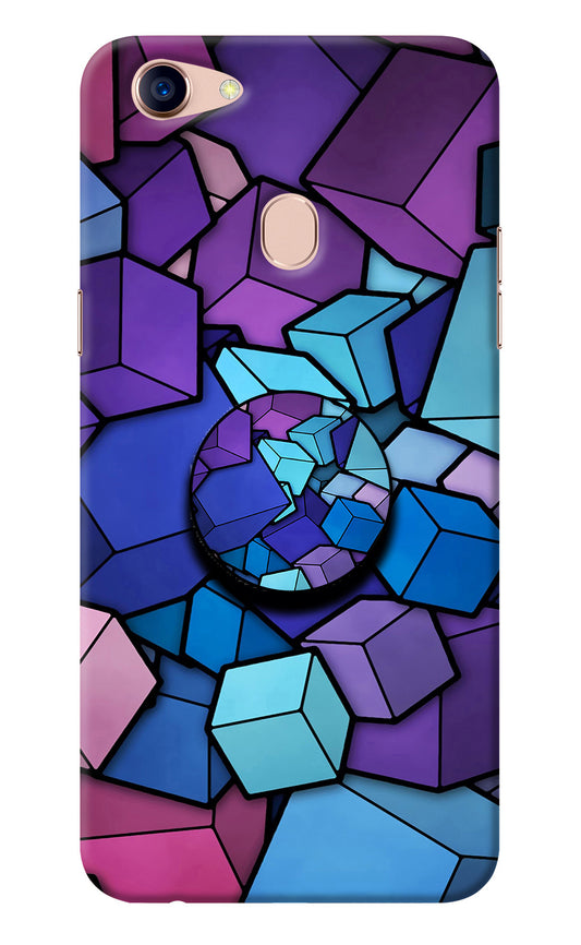 Cubic Abstract Oppo F5 Pop Case