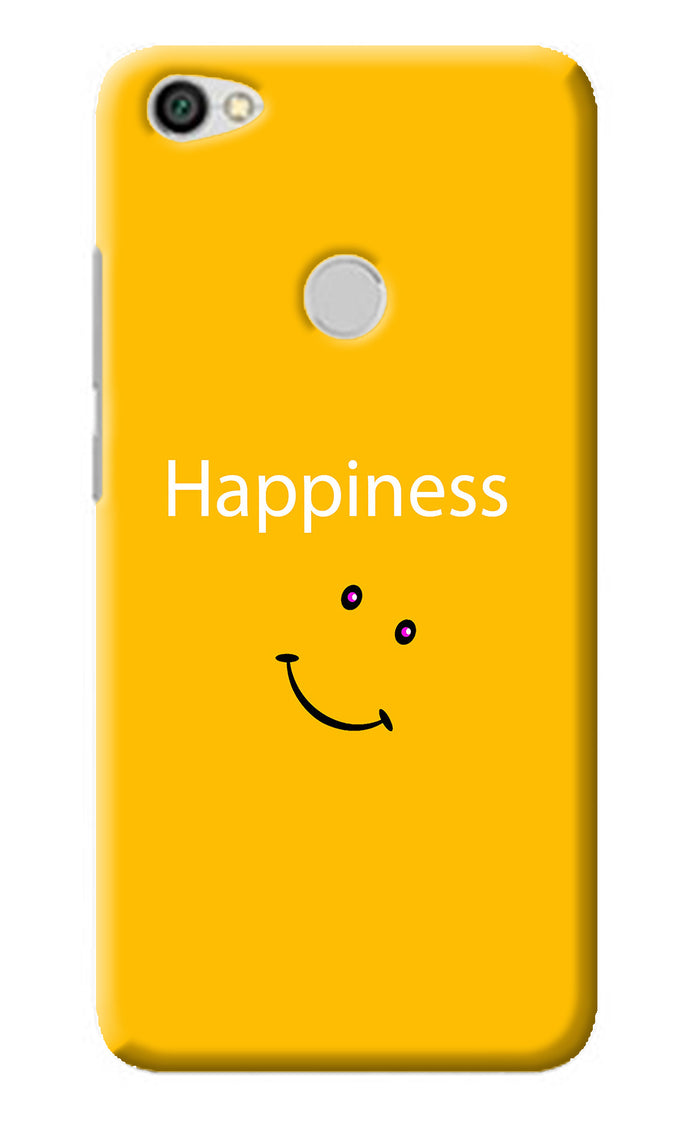 Happiness With Smiley Redmi Y1 Back Cover