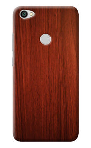 Wooden Plain Pattern Redmi Y1 Back Cover