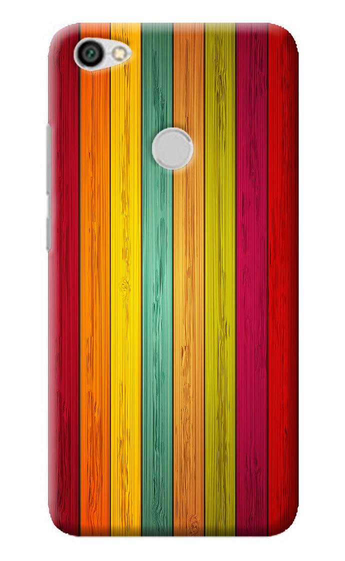 Multicolor Wooden Redmi Y1 Back Cover