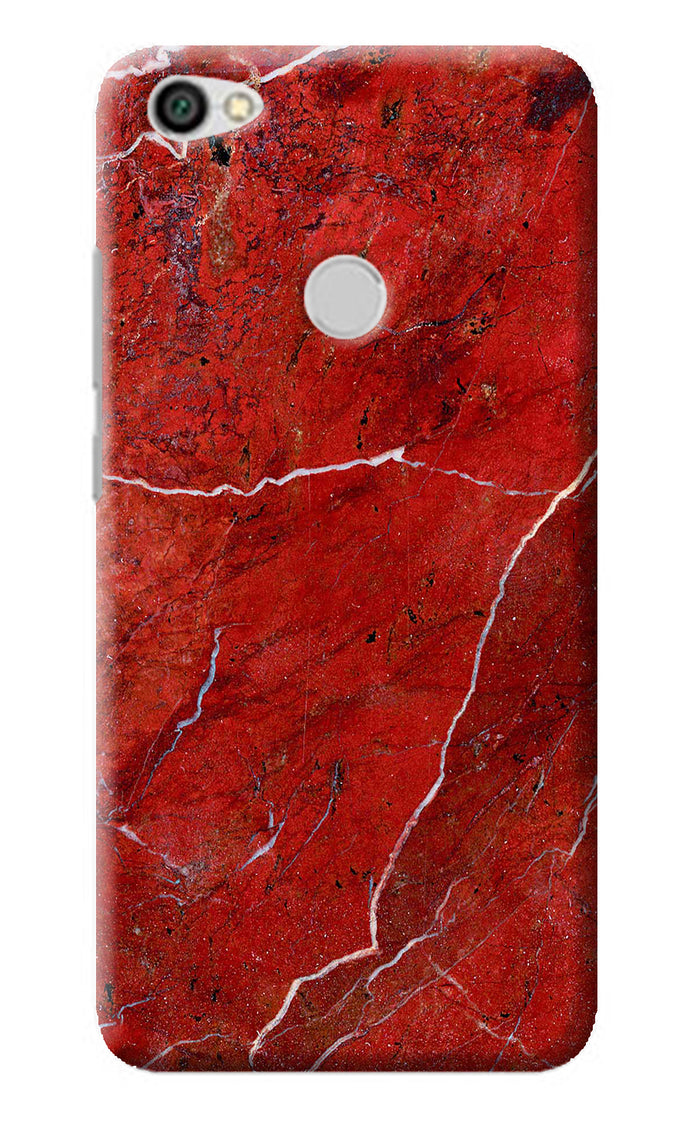 Red Marble Design Redmi Y1 Back Cover