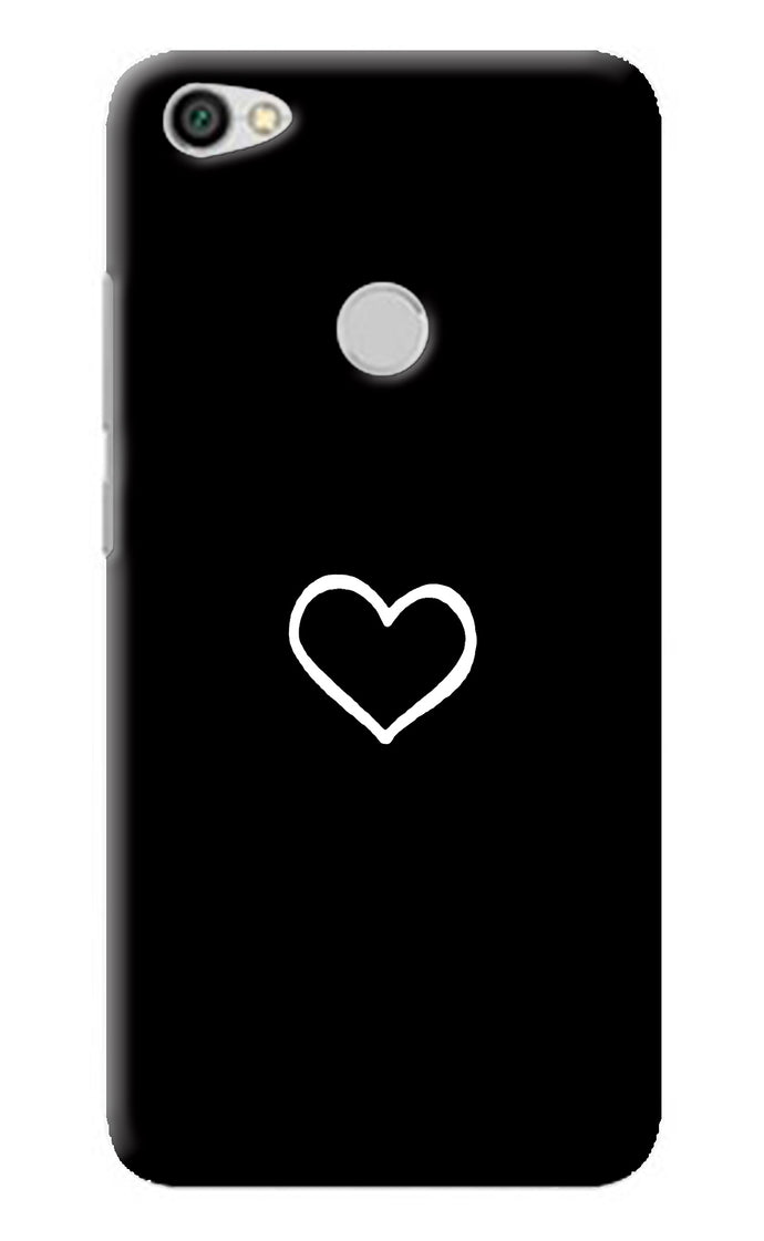 Heart Redmi Y1 Back Cover