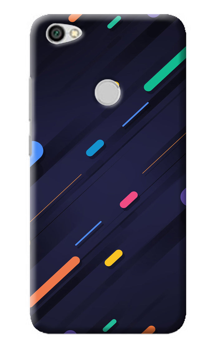 Abstract Design Redmi Y1 Back Cover