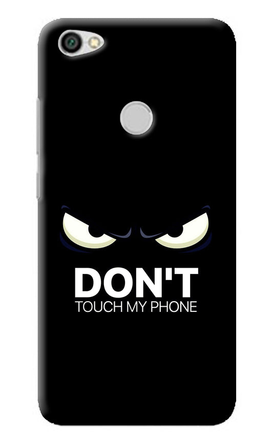 Don'T Touch My Phone Redmi Y1 Back Cover