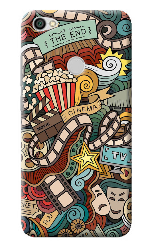 Cinema Abstract Redmi Y1 Back Cover