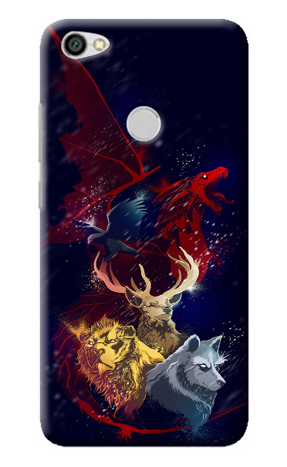 Game Of Thrones Redmi Y1 Back Cover
