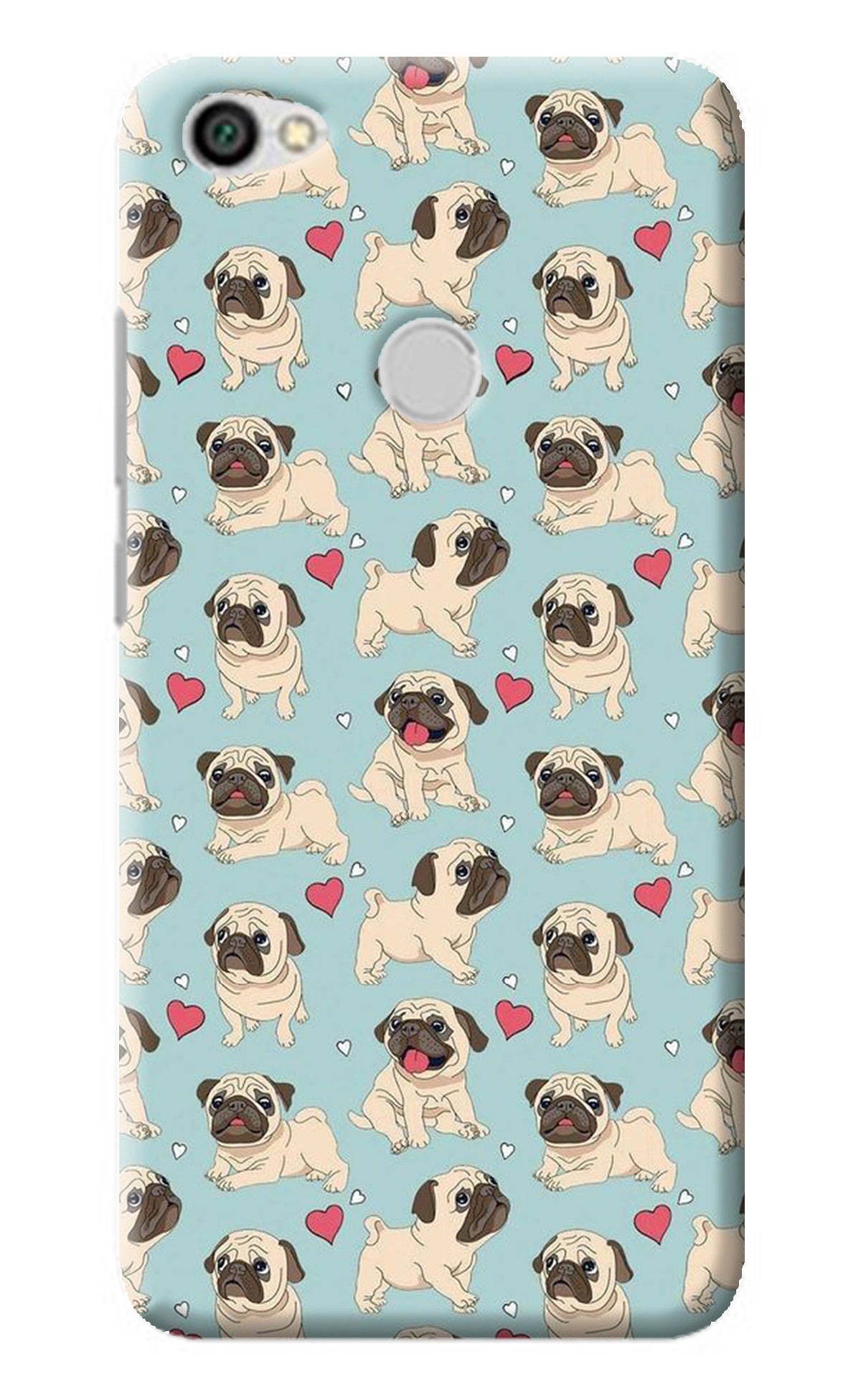 Pug Dog Redmi Y1 Back Cover