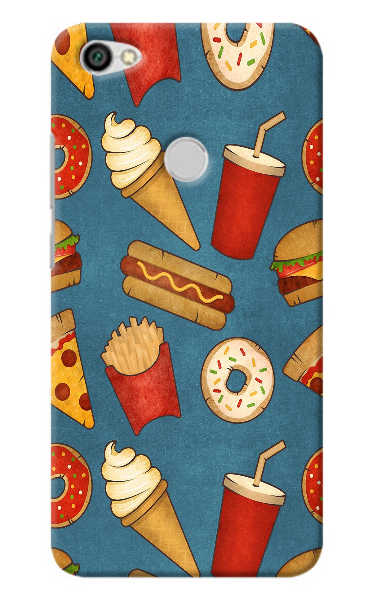 Foodie Redmi Y1 Back Cover