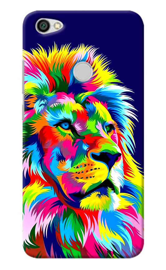 Vector Art Lion Redmi Y1 Back Cover