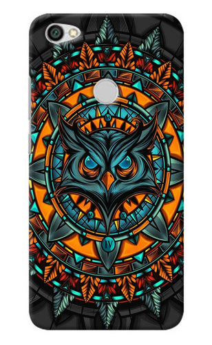Angry Owl Art Redmi Y1 Back Cover