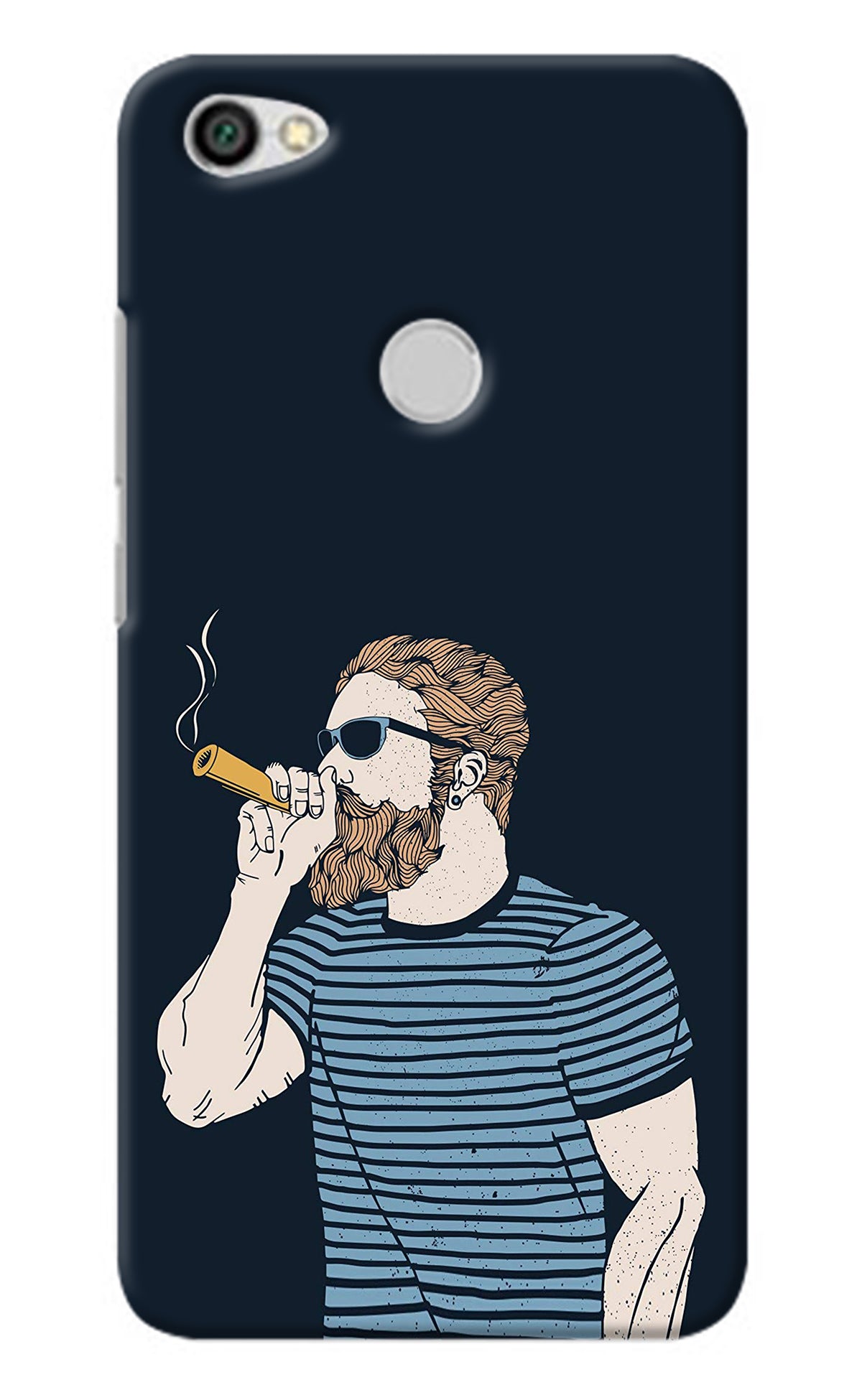 Smoking Redmi Y1 Back Cover