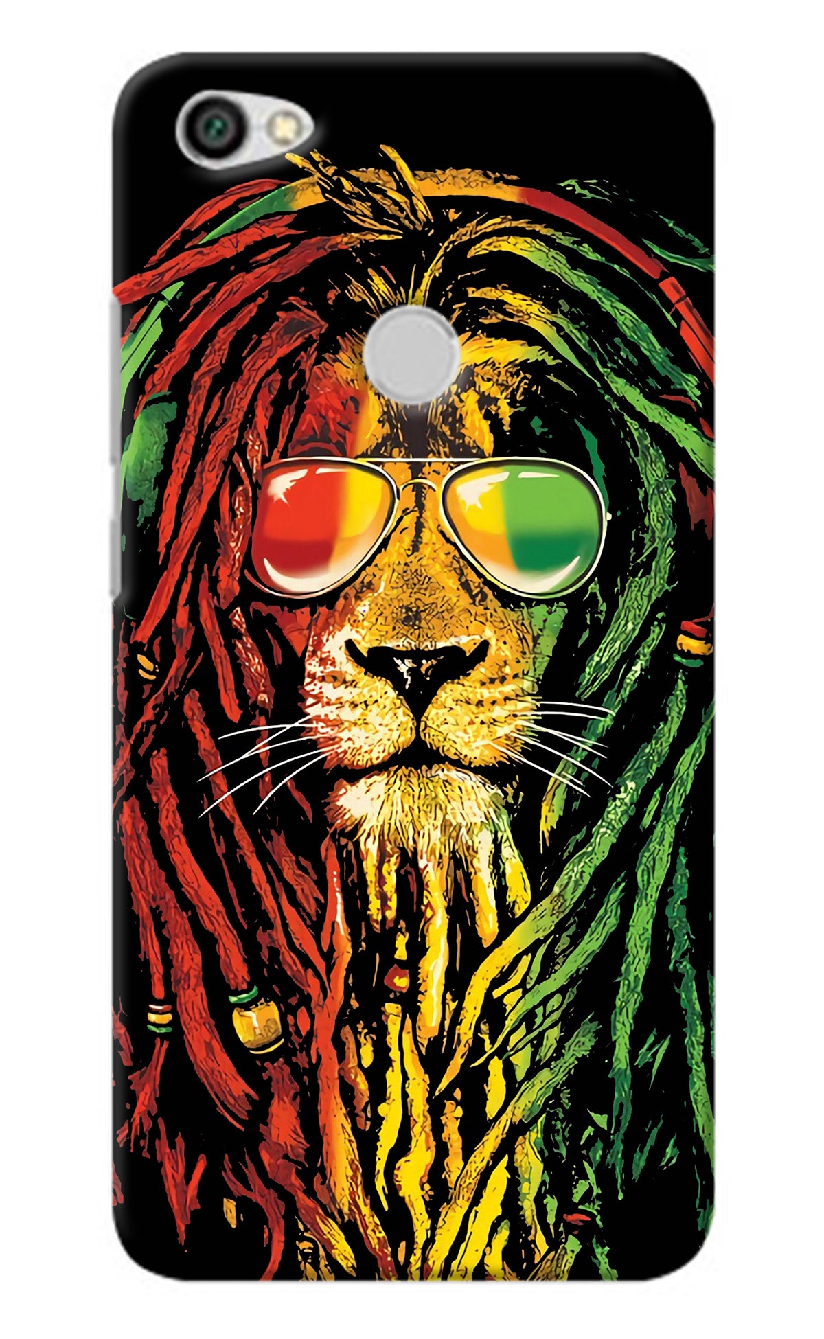 Rasta Lion Redmi Y1 Back Cover