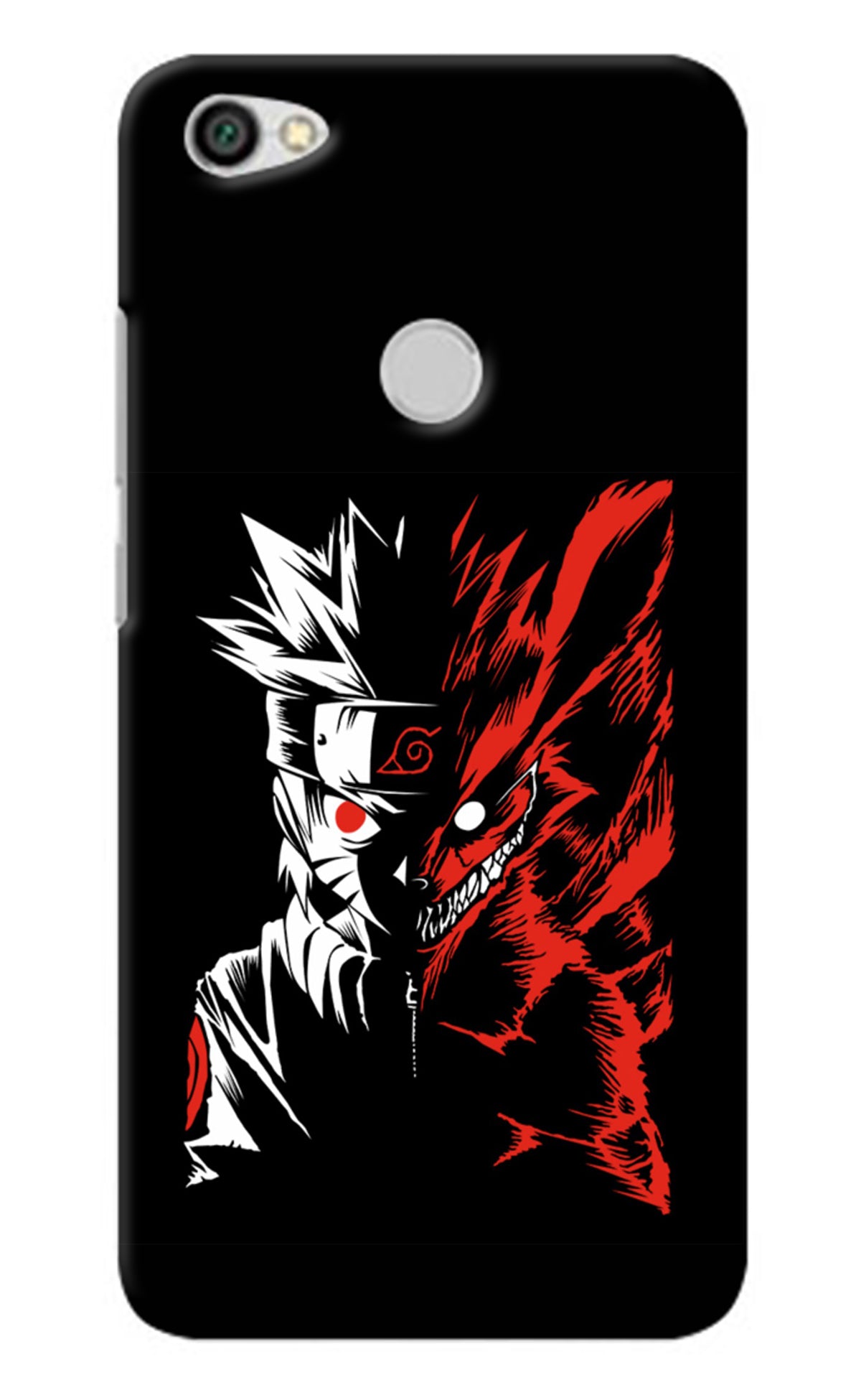 Naruto Two Face Redmi Y1 Back Cover