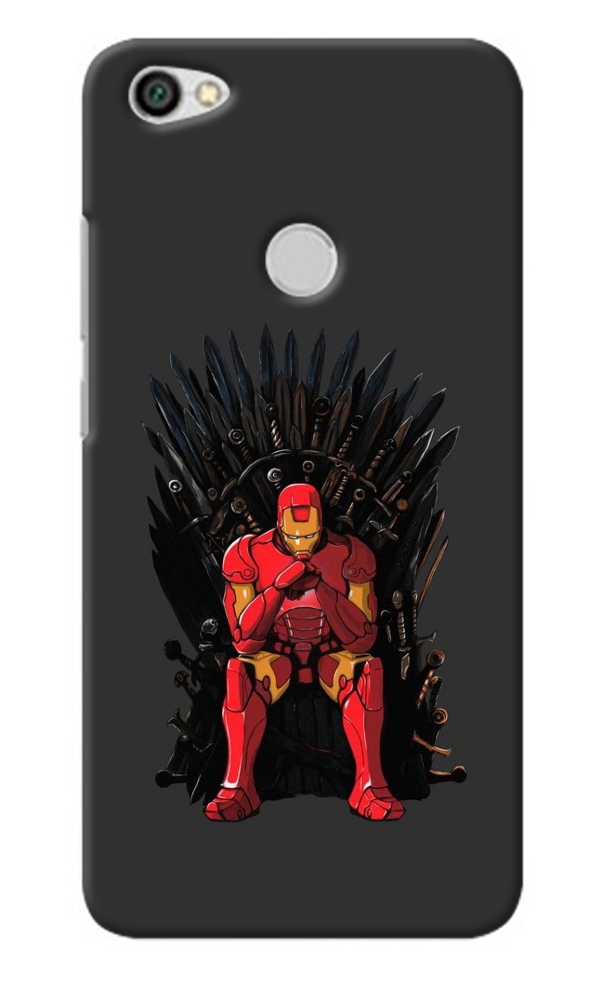 Ironman Throne Redmi Y1 Back Cover