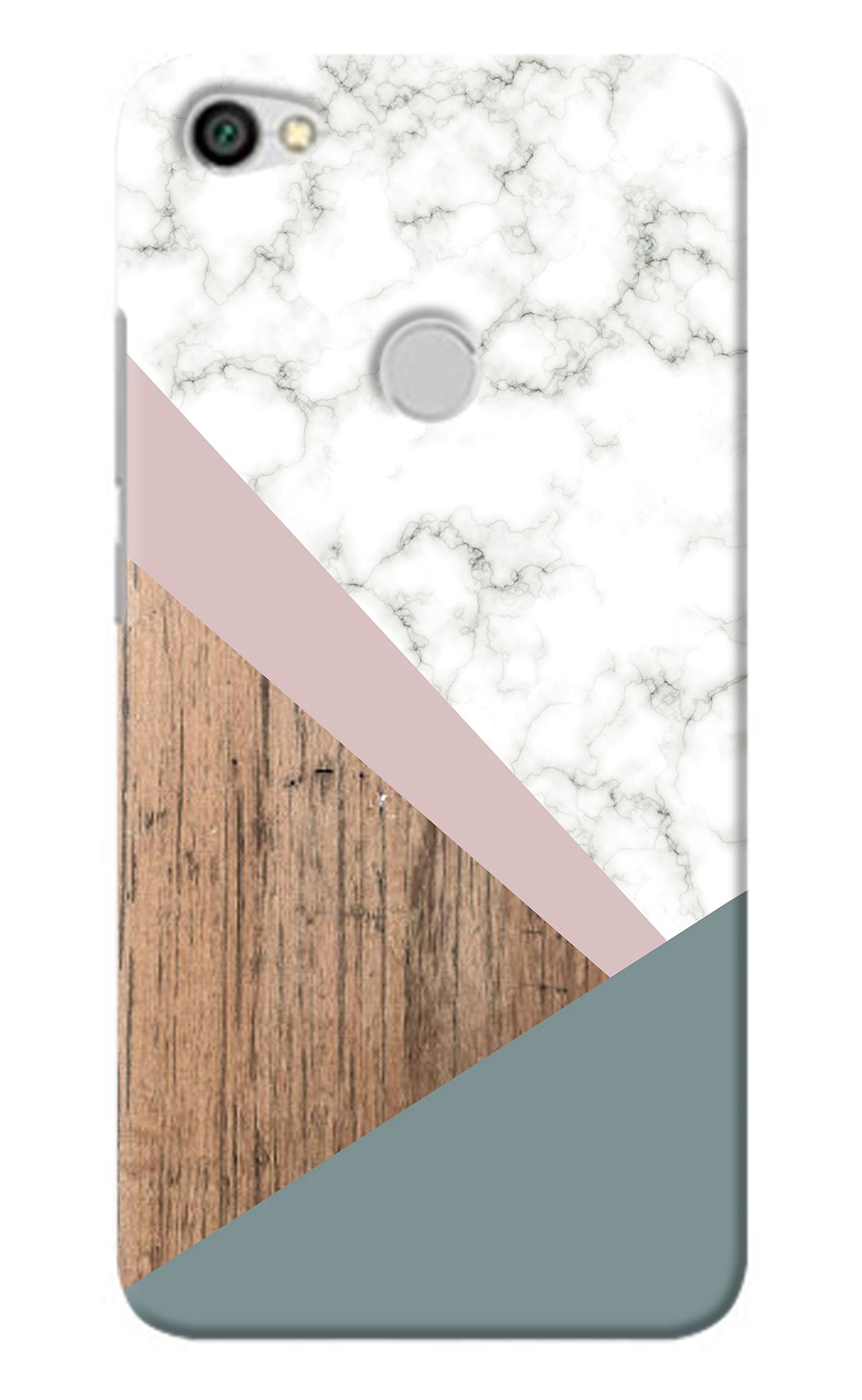 Marble wood Abstract Redmi Y1 Back Cover