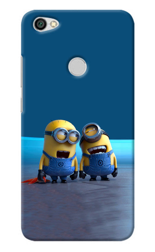 Minion Laughing Redmi Y1 Back Cover