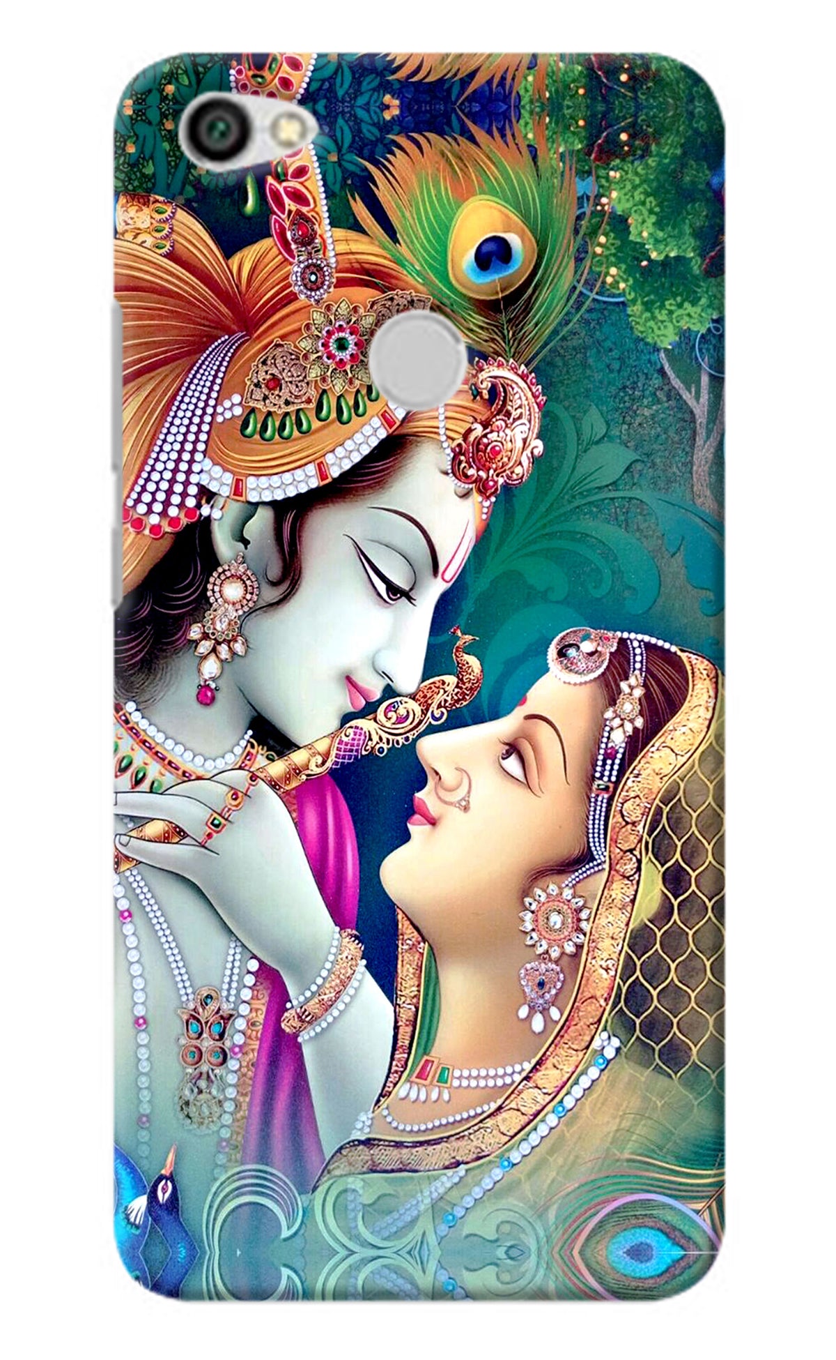 Lord Radha Krishna Redmi Y1 Back Cover