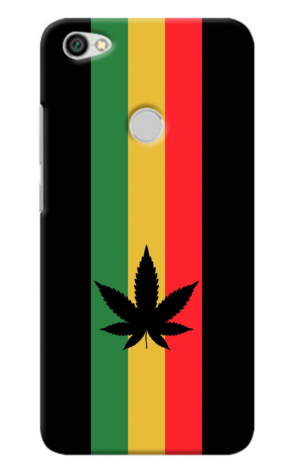 Weed Flag Redmi Y1 Back Cover