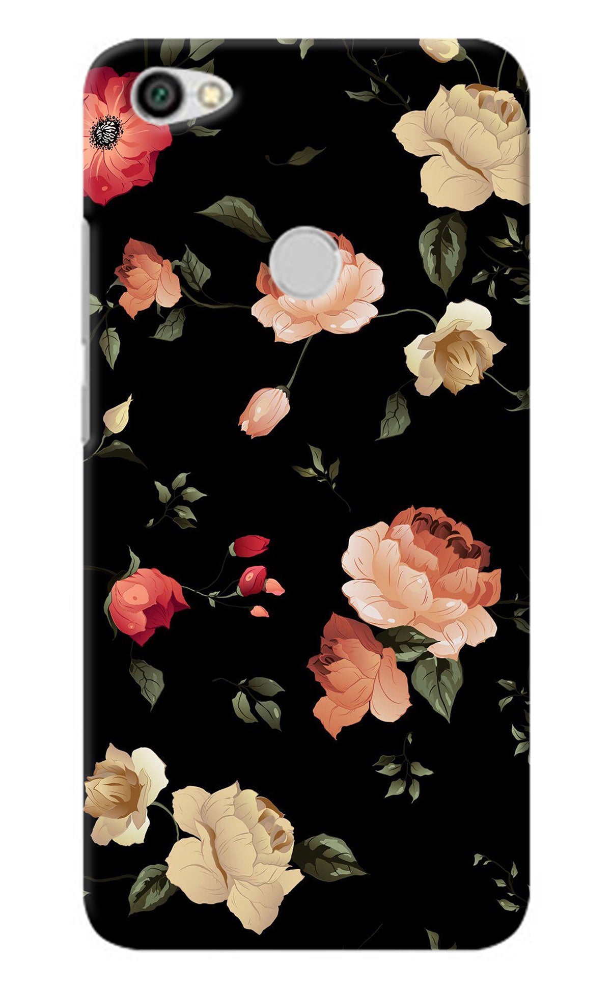 Flowers Redmi Y1 Back Cover