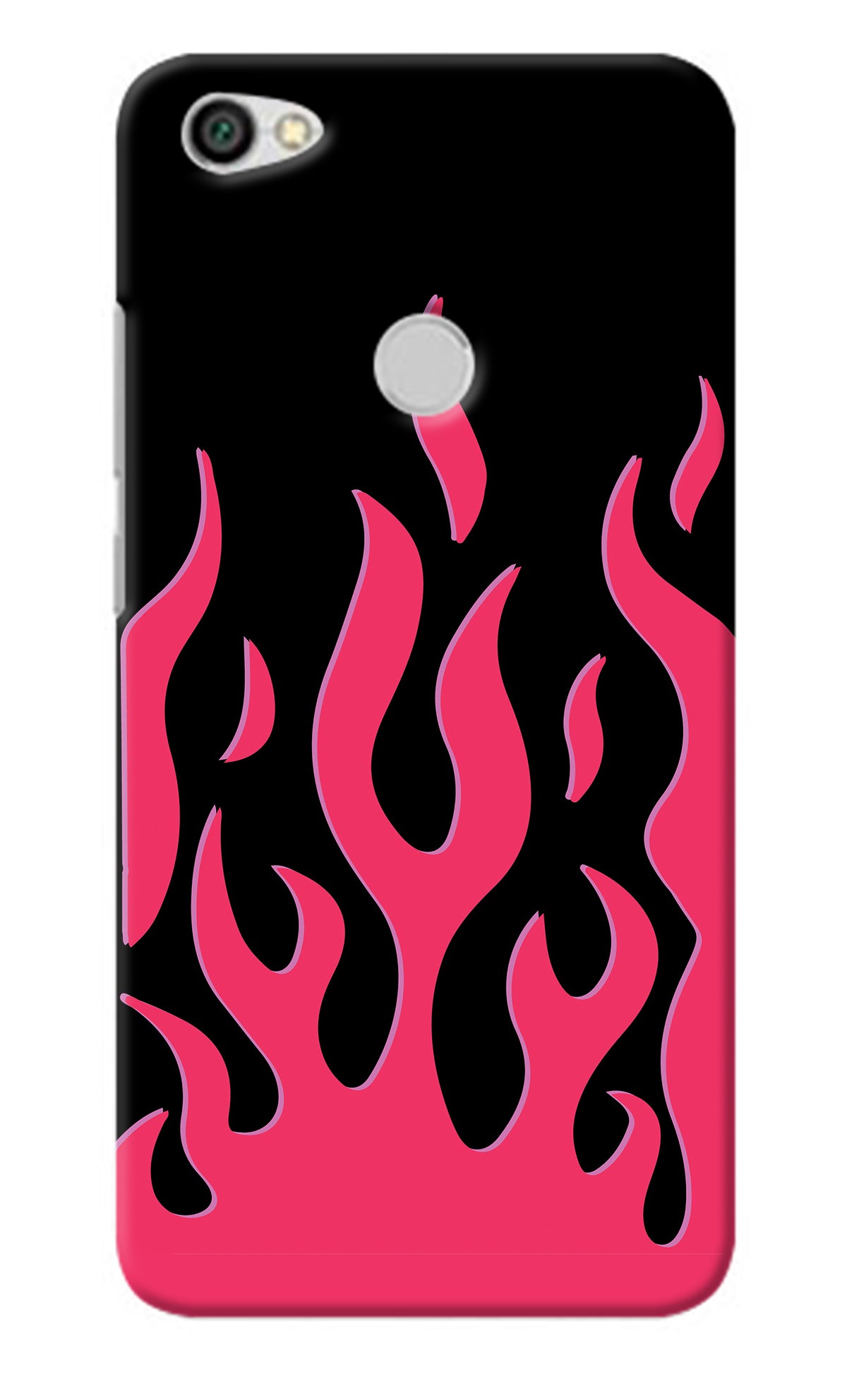 Fire Flames Redmi Y1 Back Cover