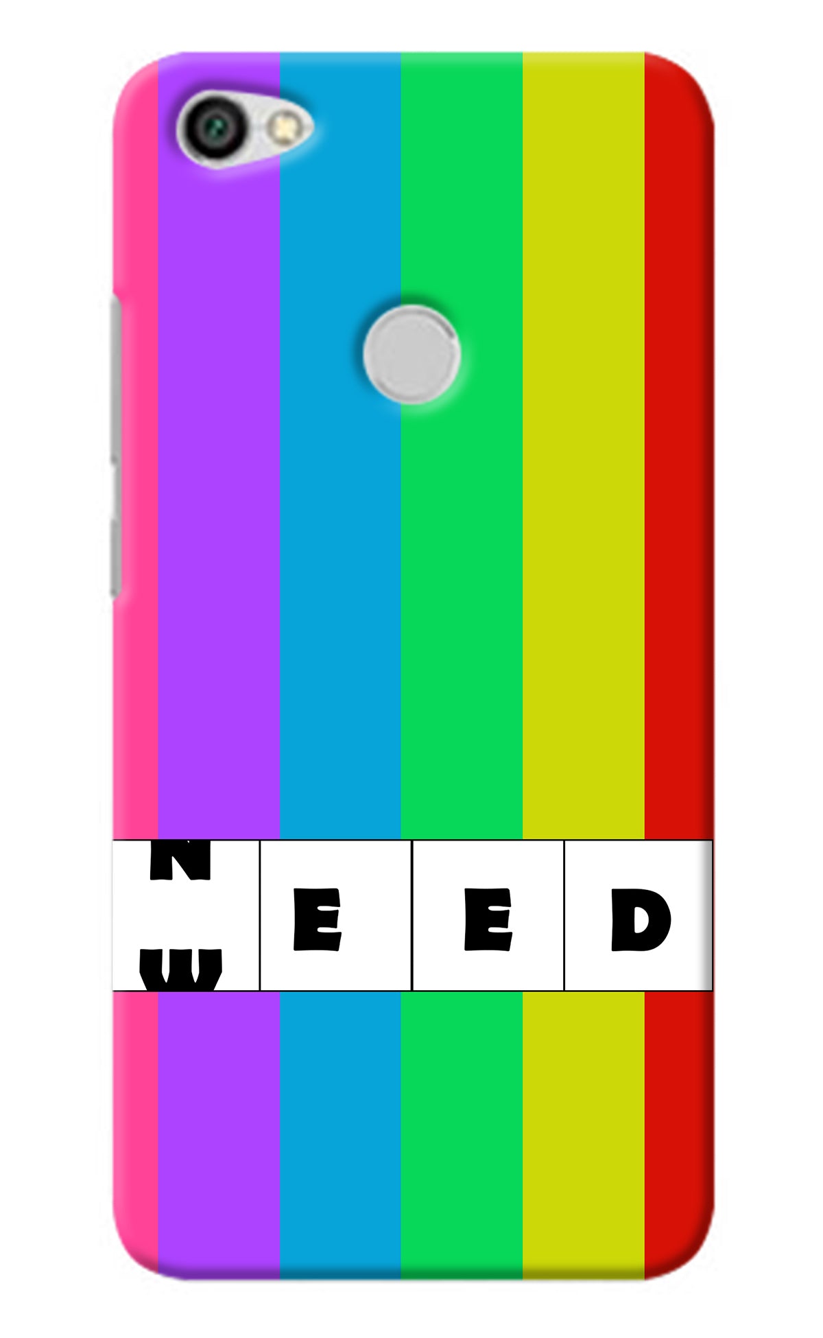 Need Weed Redmi Y1 Back Cover