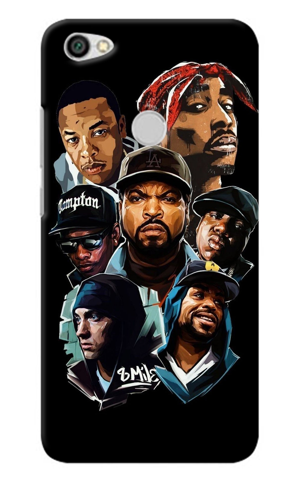 Rappers Redmi Y1 Back Cover