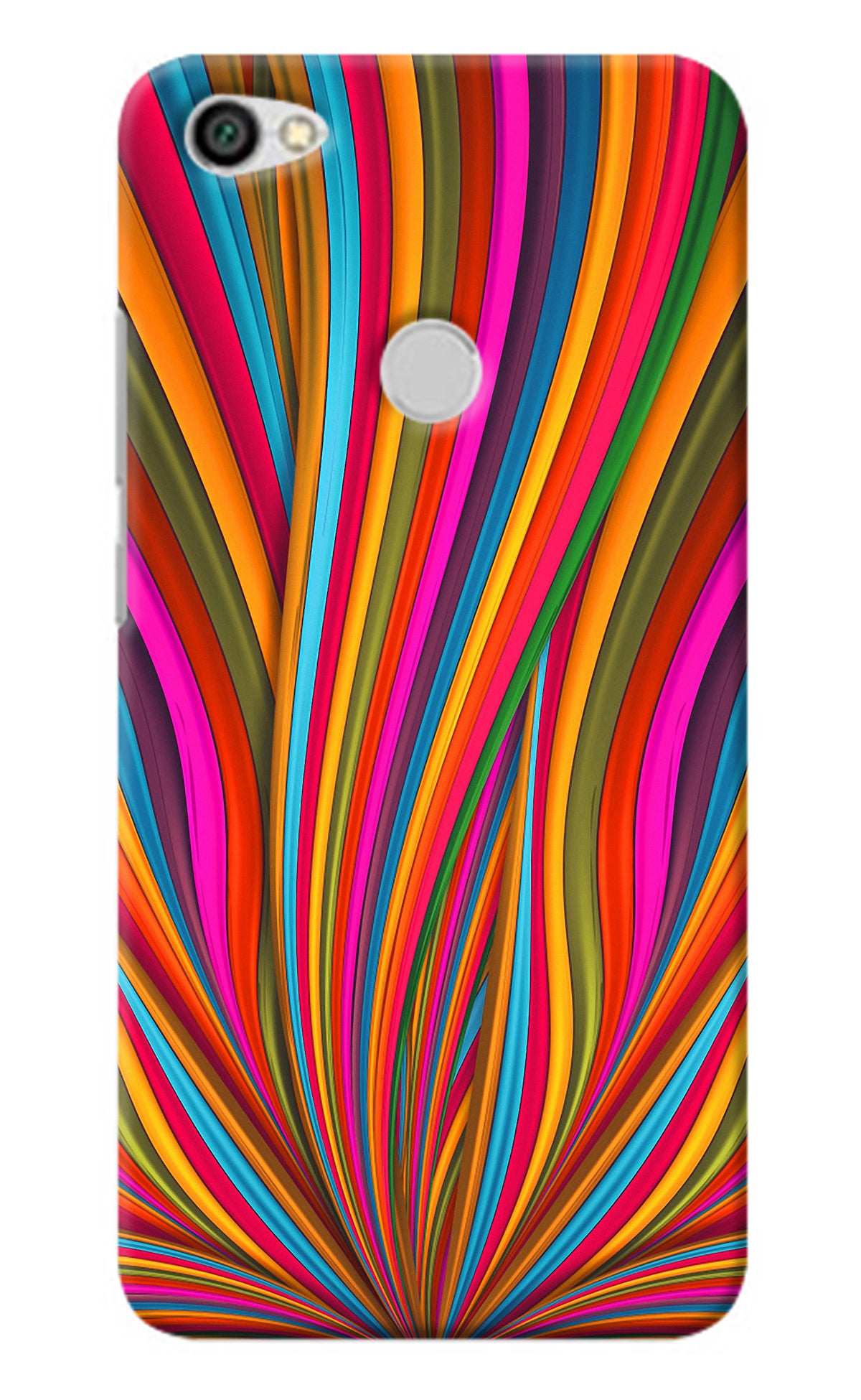 Trippy Wavy Redmi Y1 Back Cover