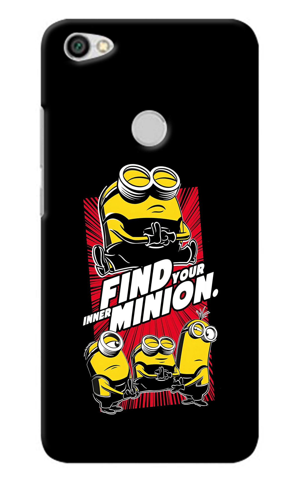 Find your inner Minion Redmi Y1 Back Cover