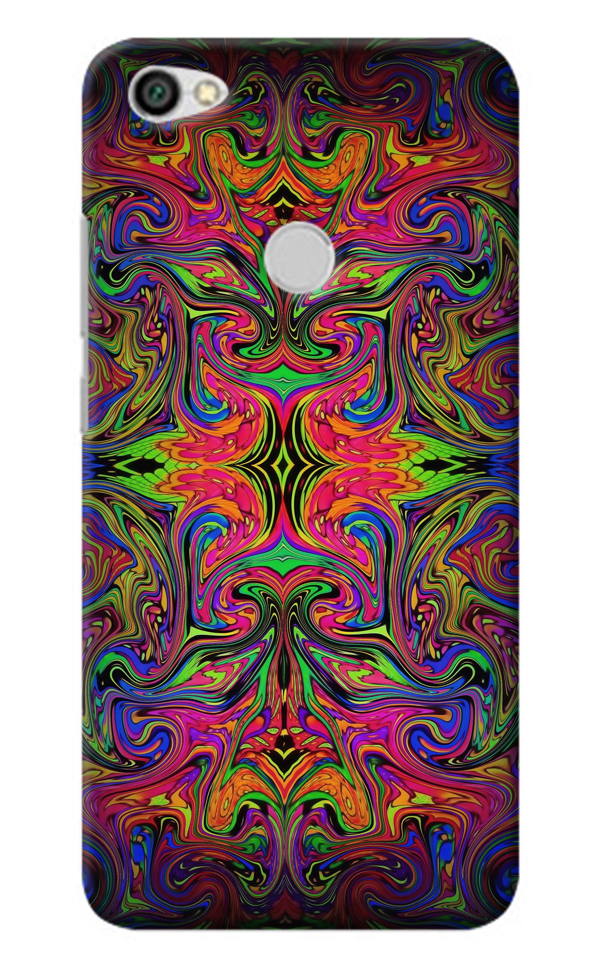 Psychedelic Art Redmi Y1 Back Cover