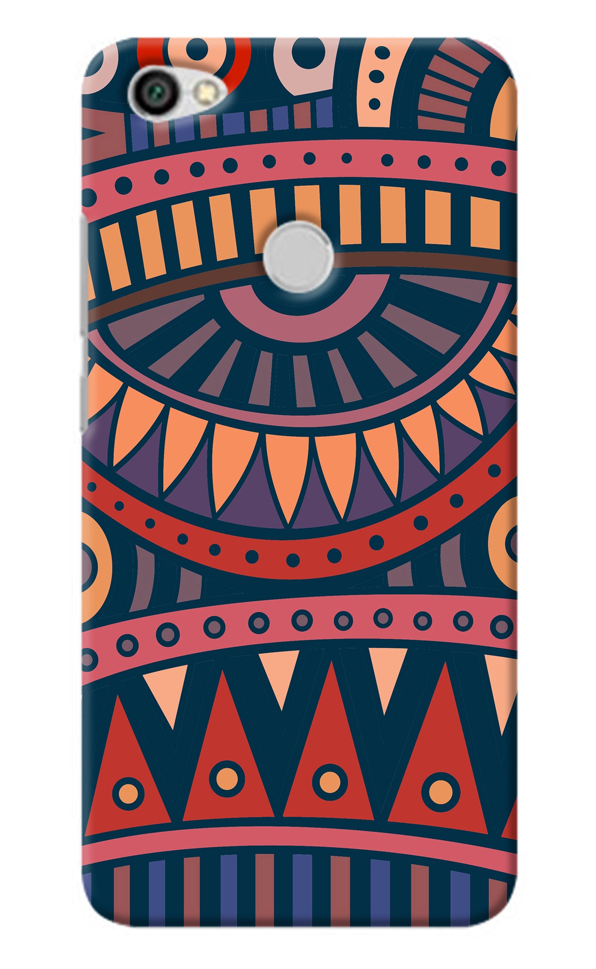 African Culture Design Redmi Y1 Back Cover