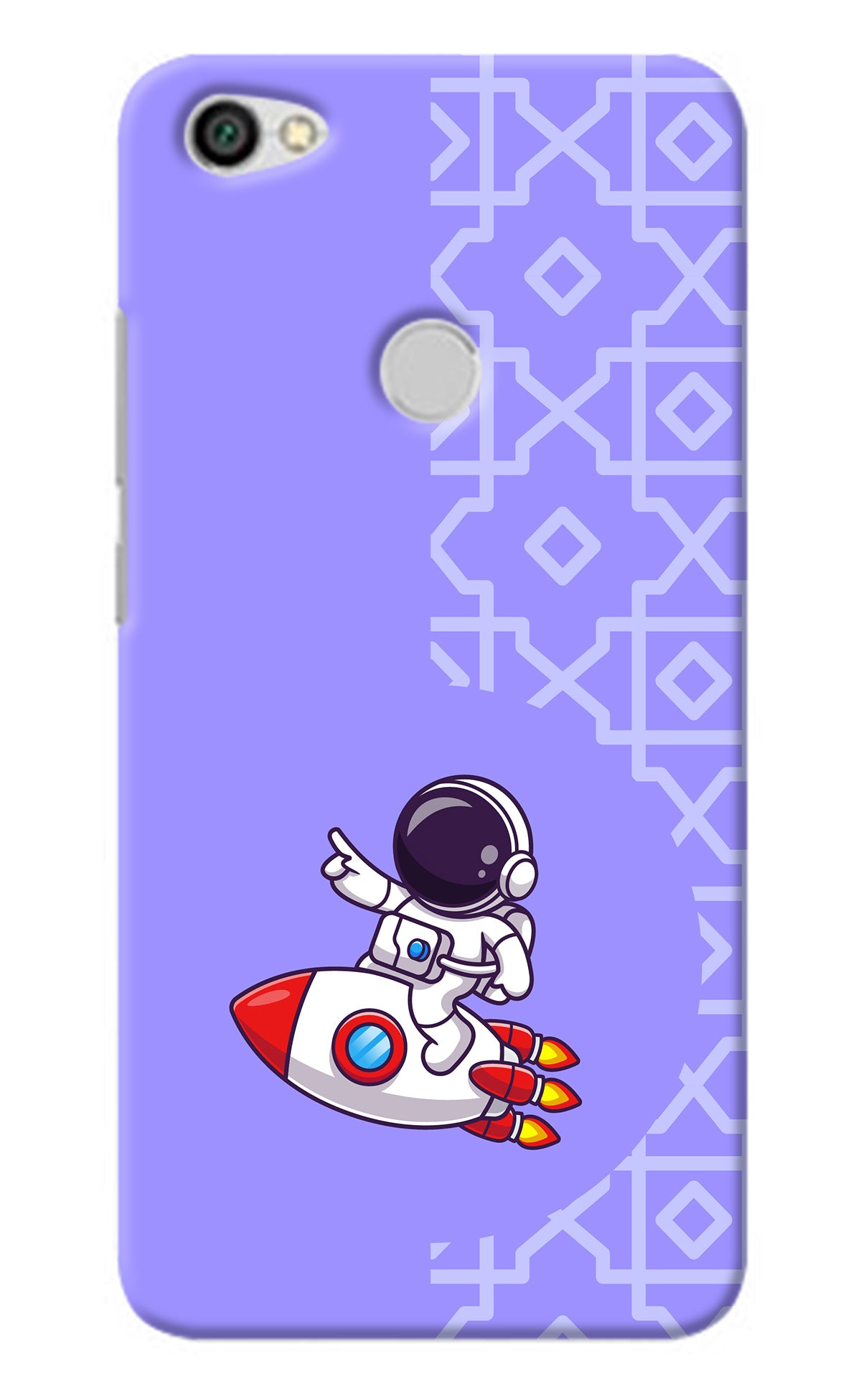 Cute Astronaut Redmi Y1 Back Cover